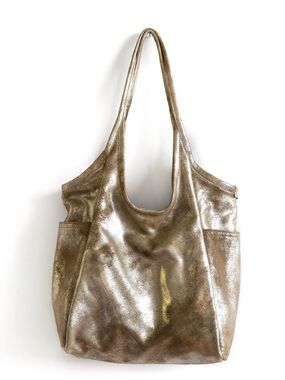 Rough & Tumble Minimal Tote - Small - Gilded Mink Nubuck